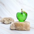 thumbnail image 4 of Mother's Day Gifts for Mum Glaze Crystal Apple Paperweight Craft Decoration (green), 4 of 6