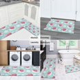 thumbnail image 5 of Pioneer Flower Floral Print Pattern Kitchen Rugs Sets Of 2, Anti Fatigue Non Slip Washable Floor Mats for Kitchen Sink Laundry, 17X30 Inch + 17X47 Inch, 5 of 6