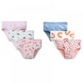 thumbnail image 6 of BULLPIANO Little Girls' Soft Cotton Underwear Kids Breathable Comfort Panty Briefs Toddler Undies(Pack of 6), 6 of 7