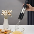 thumbnail image 6 of Aulonda 1000W 5-in-1 Immersion Hand Blender - 20 Speeds, Stainless Steel Stick Blender with Mixing Beaker, Chopper Bowl, Milk Frother, Egg Whisk for Smoothie, Baby Food, Sauces Red,Puree, Soup, 6 of 11
