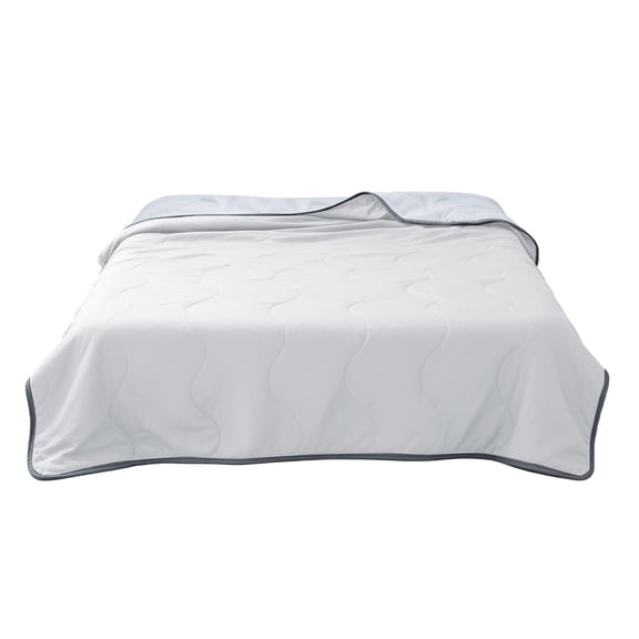 Lightweight Ice Silk Summer Quilt Cooling Breathable Throw Blanket Machine Washable 100cm / 39.37in for Home Bedroom Sleeping Men Women Multicolor Style A 1pc