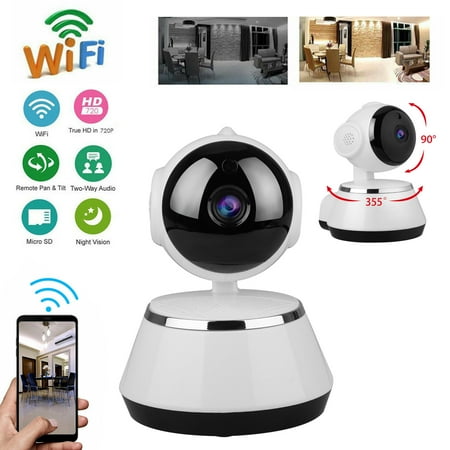 - EEEkit 720P HD WiFi IP Security Camera, Wireless Indoor Camera with Motion Detection Night Vision 2-Way Audio, Baby care Motion Detection White Home Zoom Surveillance Monitor