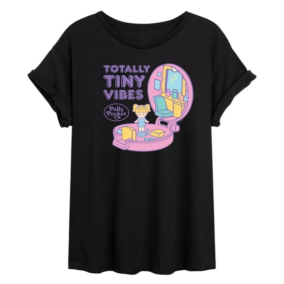 Polly Pocket - Totally Tiny Vibes - Women's Oversized Graphic T-Shirt