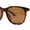 Tortoise - Brown, variant on Polarized Fancy Gentlemans Horn Rim Sleek Plastic Rectangle Sunglasses Tortoise - Brown