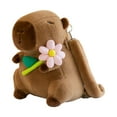 thumbnail image 1 of VONKY Polyester Stuffed Animal Plush Doll Backpack Capybara Bag Gift Adjustable Shoulder Strap Kids type+4   30cm, 1 of 6
