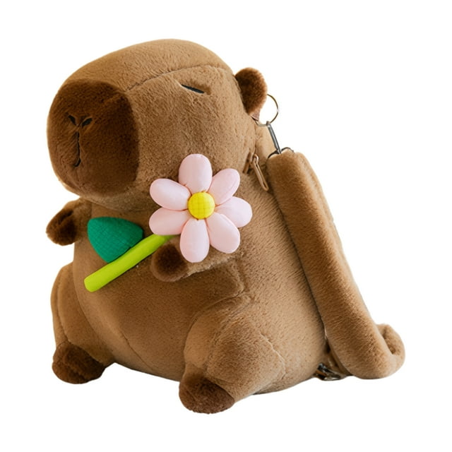 crativent Sac à Dos en Peluche Polyester pour Enfants Garçons Filles avec Bandoulière Réglable type+4 30cm