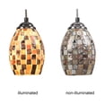 thumbnail image 6 of Mini Pendant Light Fixtures Natural Shell Tiffany Kitchen Island Lighting Hanging Lamp, 6 of 6