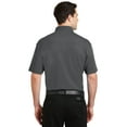 thumbnail image 2 of Port Authority Silk Touch Interlock Performance Polo-2XL (Sterling Grey), 2 of 6