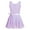 Lavender, variant on Venjoe Kids Big Girls Cotton Wide Camisole Ballet Dance Dress Gymnastics Leotard with Wrap Skirt Lavender L