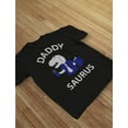thumbnail image 3 of Tstars Mens Gifts for Dad Father's Day Shirts Daddy Saurus Shirt Gift for Fathers T Rex Dad Funny Humor Cool Best Gift for Dad T Shirt, 3 of 6