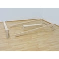 thumbnail image 2 of Base para Cama Individual Muebles GM Tradicional desarmable Sin Pintar Madera de Pino Estufada, 2 of 4