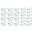 thumbnail image 1 of Sterilite Bacs de Rangement Moyens, Lot de 12, et Petits Bacs de Rangement, Lot de 12, 1 of 12