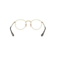 thumbnail image 5 of Ray-Ban Round Metal Prescription Eye Glasses with Metal Frames and Case, Arista Gold, Size 50, 5 of 8