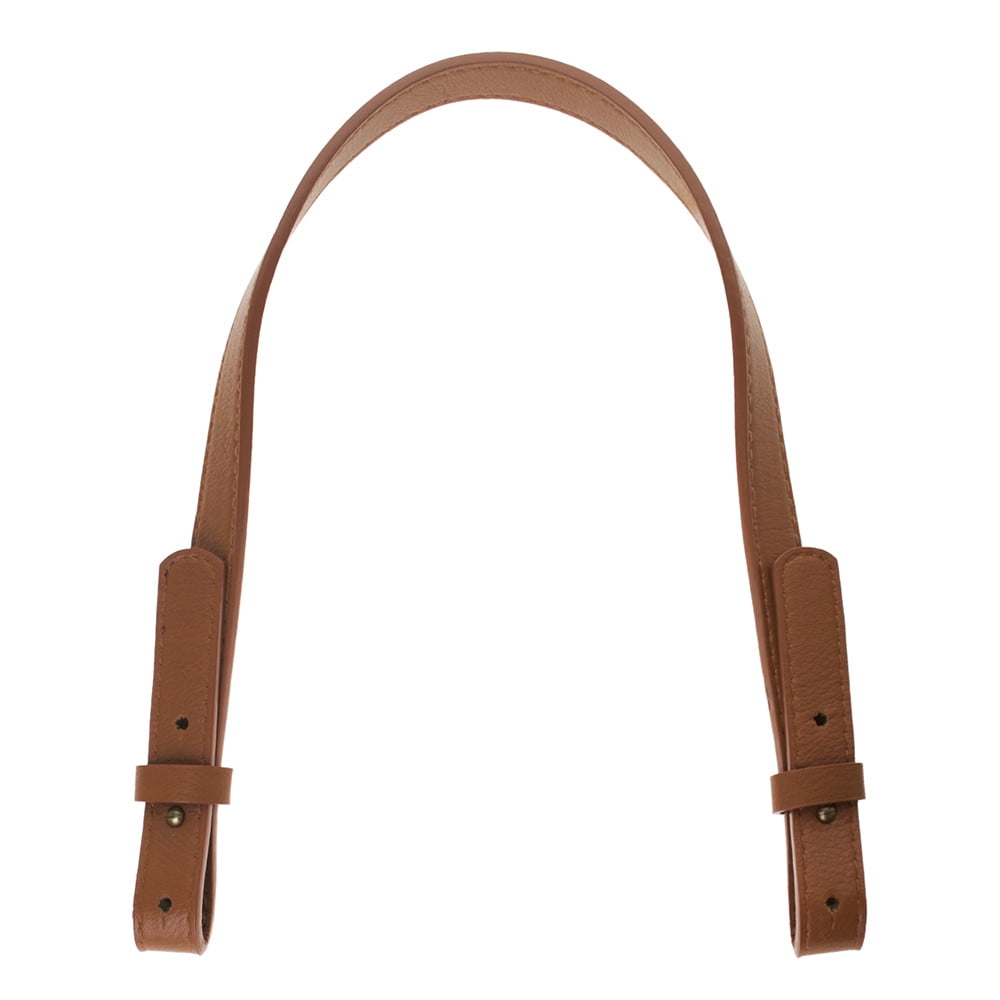 Toptie Adjustable Shoulder Bag Strap, PU Leather Replacement Purse Straps  21-23 Long (Camel)