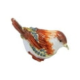 thumbnail image 4 of Segolike Bird Trinket Box, Enamel Hinged Jewelry Box Parties Supplies with Lid Rings Holder Organizer Display for Girl Earring Wedding Light Brown, 4 of 8