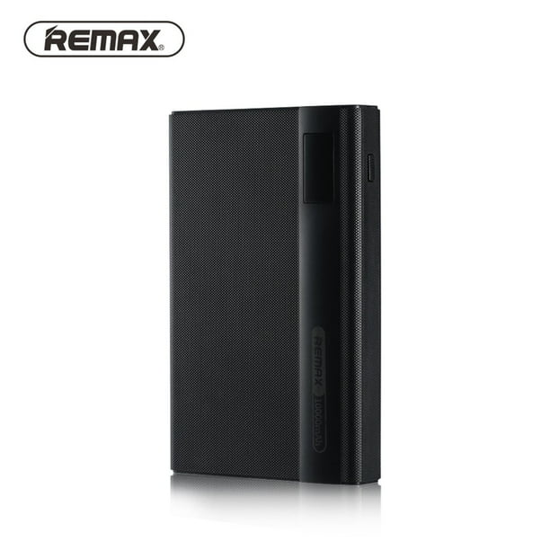 REMAX Exquis Mobile Alimentation Polymère 10000mAh Conduit Affichage Numérique Smart Charge Mobile Puissance Double USB