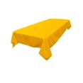 thumbnail image 2 of LA Linen TCpop60x84_YellowDrkP47 LA Linen Polyester Poplin 60 by 84-Inch Rectangular Tablecloth, Yellow Dark, 2 of 4