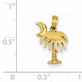 thumbnail image 2 of Charleston 14 Carats en Or Jaune avec Pendentif Lune, 2 of 2