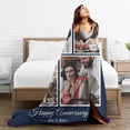 thumbnail image 6 of Customized Blankets with Photos Personalized Picture Collage Throw Blanket Soft Using My Own Photo Custom Personalized Christmas Warm Gifts for Women Men Family Friends, 6 of 6
