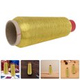 thumbnail image 3 of KAKOWELY 2 Rolls Reflective Glitter Thread Machine Embroidery Thread Kit Cross Threads for DIY Craft Sewing Accessories Clothes Accessories,125984X"X0.02"X0.02", 3 of 5