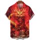 thumbnail image 3 of Camisa de Año Nuevo 2024 para hombre, camisas de manga corta con cuello de solapa a la moda, blusas y camisas con estampado 3D de dragón geniales, 3 of 5