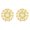 Light Green, variant on Indian Jewelry Crystal Kundan Stone Big Round Stud Earrings Set for Women, White