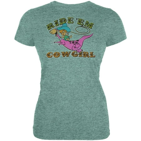Flintstones - Ride 'Em Cowgirl Juniors T-Shirt - Walmart.ca