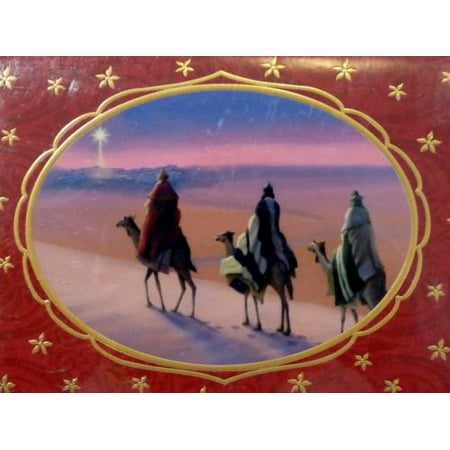 Three Kings Three Wisemen - Trimmerry 3 Wisemen Star of Heaven Christian Christmas Cards