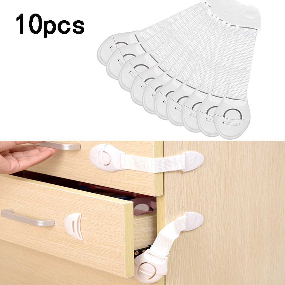 Child Safety Lock Baby Proof Security Protector Drawer Door