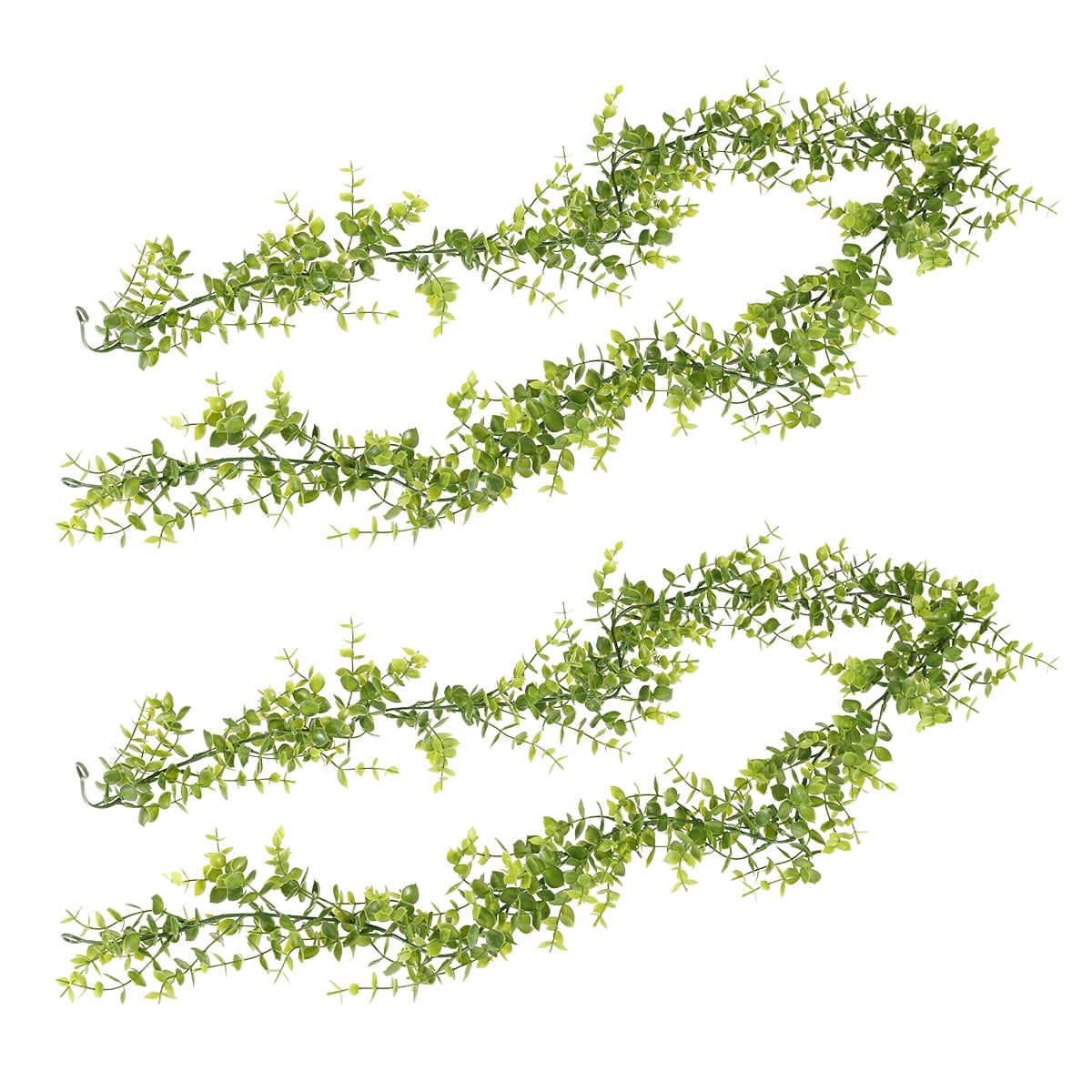 Littleduckling 1/2 Pack Artificial Vines 6ft Faux Eucalyptus Garland