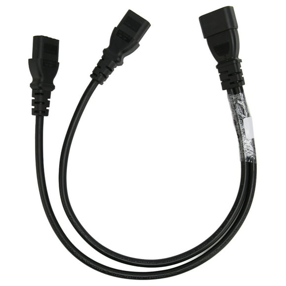 UPS Server Power Cable, C14 To 5 15R C13 Cord Y Type Short Power Tensile For Monitor For PC