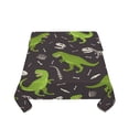 thumbnail image 5 of Wukai Dinosaur Skeleton Waterproof Tablecloth for Kitchen Dining, Fits Square Tables for 2-4 Seats -54"x54", 5 of 7