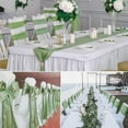 thumbnail image 2 of 50 PCS Satin Chair Sashes Bows Decorative Universal Chair Cover Chair Ribbon Ties Back Sash for Wedding Party Ceremony Reception Hotel Event Banquet Restaurant Home Kitchen Decor(7x108inch, ), 2 of 18