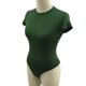 thumbnail image 5 of Gibobby pantalones siameses de pierna ancha Mono sólido Sexy de manga corta para mujer, mono básico para club nocturno, ropa(Verde， L), 5 of 5
