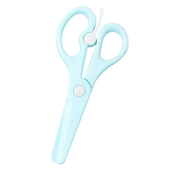 ZSBCMY Plastic Scissors, Safe Cutting Tool, Kindergarten Scissors, Round Head Design, DIY Crafting Supplies