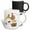 Multicolor, variant on 3drose, Early Morning Rooster Attack, 11oz Magic Transforming Mug