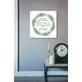 thumbnail image 6 of Epic Art 'As For Me and My House Wreath' by Cindy Jacobs, Acrylic Glass Wall Art, 24"x24", 6 of 10