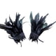 thumbnail image 4 of Muñequeras de plumas, accesorio de disfraz para mujer, de plumas, s de muñeca de Halloween con cinta para fiesta de cosplay Negro Hugo Puños de muñeca, 4 of 7