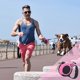thumbnail image 2 of Correa Retráctil Para Perros, Correa Retráctil Para Perros De 5 M, Con Mango Antideslizante, Para Perros Pequeños, Medianos Y Grandes, Rosa, 2 of 5