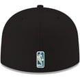 thumbnail image 4 of Men's New Era Black New York Knicks Official Team Color 59FIFTY Fitted Hat, 4 of 6