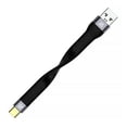 thumbnail image 1 of Data Wire Portable 10Gbps Transmission Line 4K Video Support High Speed Data Transmission Wide Application Lightweight PVC Cable USB-A to USB-C 2, 1 of 7