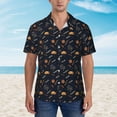 thumbnail image 4 of Lsque New Year pattern Hawaiian Shirt for Men, Unisex Summer Beach Casual Short Sleeve Button Down Shirts-Medium, 4 of 9