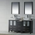 thumbnail image 3 of 60" Freestanding Bathroom Vanity - Espresso, 3 of 6