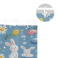 thumbnail image 5 of Yayeee Shower Curtain with Hooks 72"x72" Waterproof Fabric Bathroom Hanging Decor, Cartoon Easter Bunnies, 5 of 5