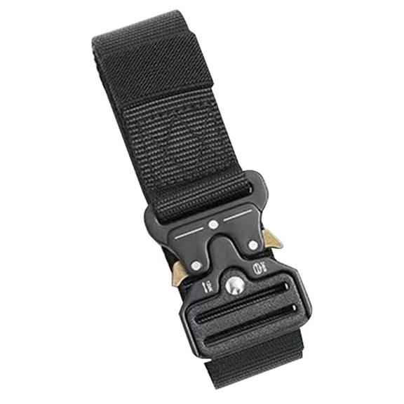 Military dog collar, tactical dog collar with 5 adjustable points and metal D ring,