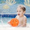 thumbnail image 3 of SHOWERORO 1Set Inflatable Basketball for Swimming Pool Made with Durable Brown PVC Material, 3 of 8