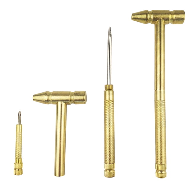 unbranded Kit De Destornilladores Dorados Para Reparación Electrónica Con Mango Cómodo Y Puntas Magnéticas