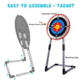 thumbnail image 6 of Juiluna Kids Bow and Arrow, Kids Archery Set, 2 LED Light Up Bows, 12 Suction Cup Arrows, 2 Quivers, 7 Targets, Kids Outdoor Toys Garden Games Gifts, 6 of 9