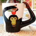 thumbnail image 1 of 3D Coffee Mug Funny Animal Porcelain 13.5 Oz Tea Cup, 1 of 7
