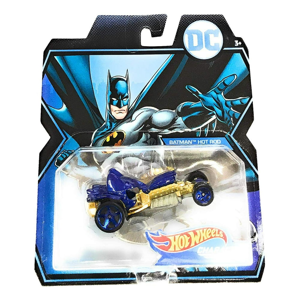 Hot Wheels DC Universe Batman Hot Rod Collectible Character Car